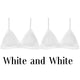 Fika French Style Triangle Cup Lingerie Deep V Bralette
