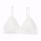 Fika French Style Triangle Cup Lingerie Deep V Bralette