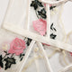 New!! Floral Embroidered Garter Teddy Bodysuit Lingerie