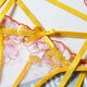 CeCe Embroidered Underwire Gather Bra Lingerie Set