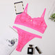 Comfortable Thin Push Up Bra And Panty Lingerie Sets