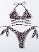 2022 Summer Women Bikini Set Sexy Leopard Split 2 Piece Swimwear